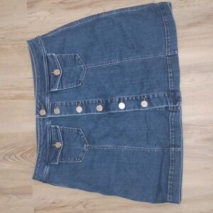 Ann Taylor denim skirt